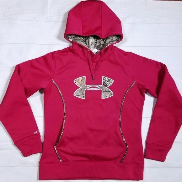 UNDER ARMOUR COLDGEAR X STORM REAL TREE HOODIE - Picture 1 of 6